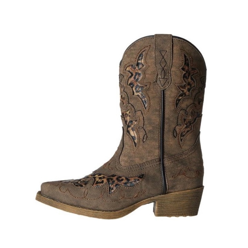 *SOLD* Leopard Boots - Picture 2 of 7